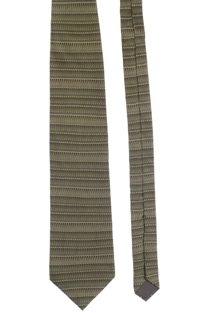 LANVIN - silk tie with Geo Print