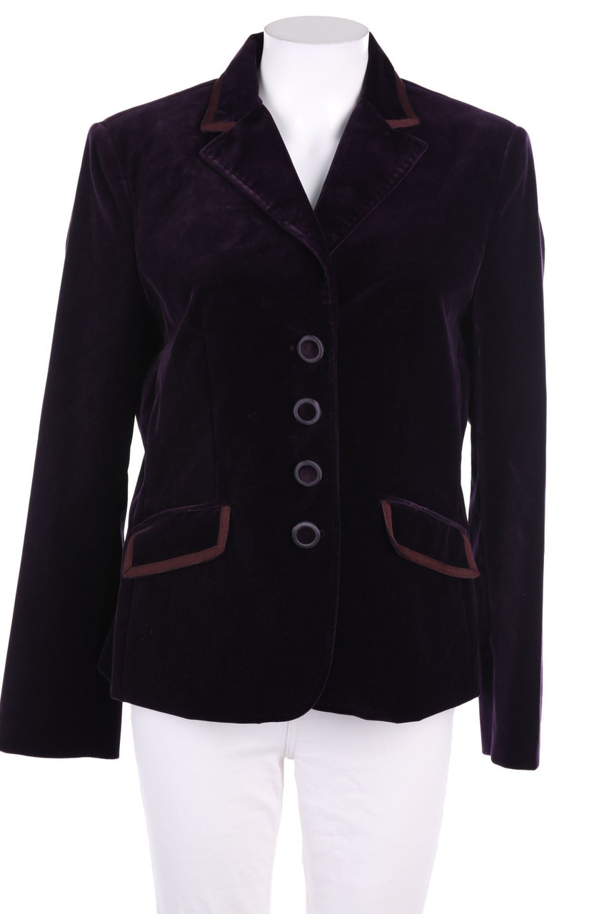 NVSCO - Samt-Blazer mit Seide - L