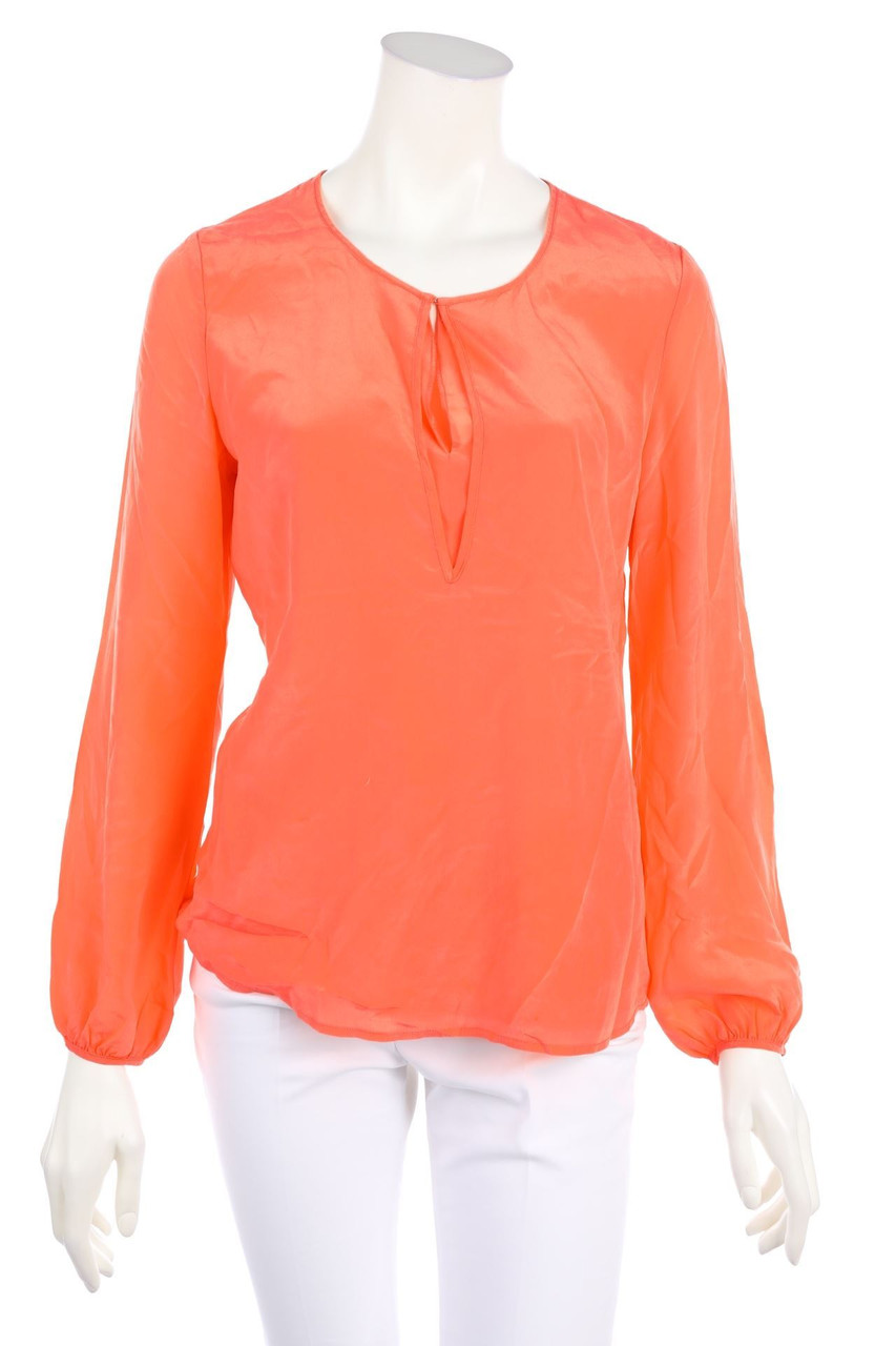 UTERQÜE - Seiden-Bluse im Layer Look - M