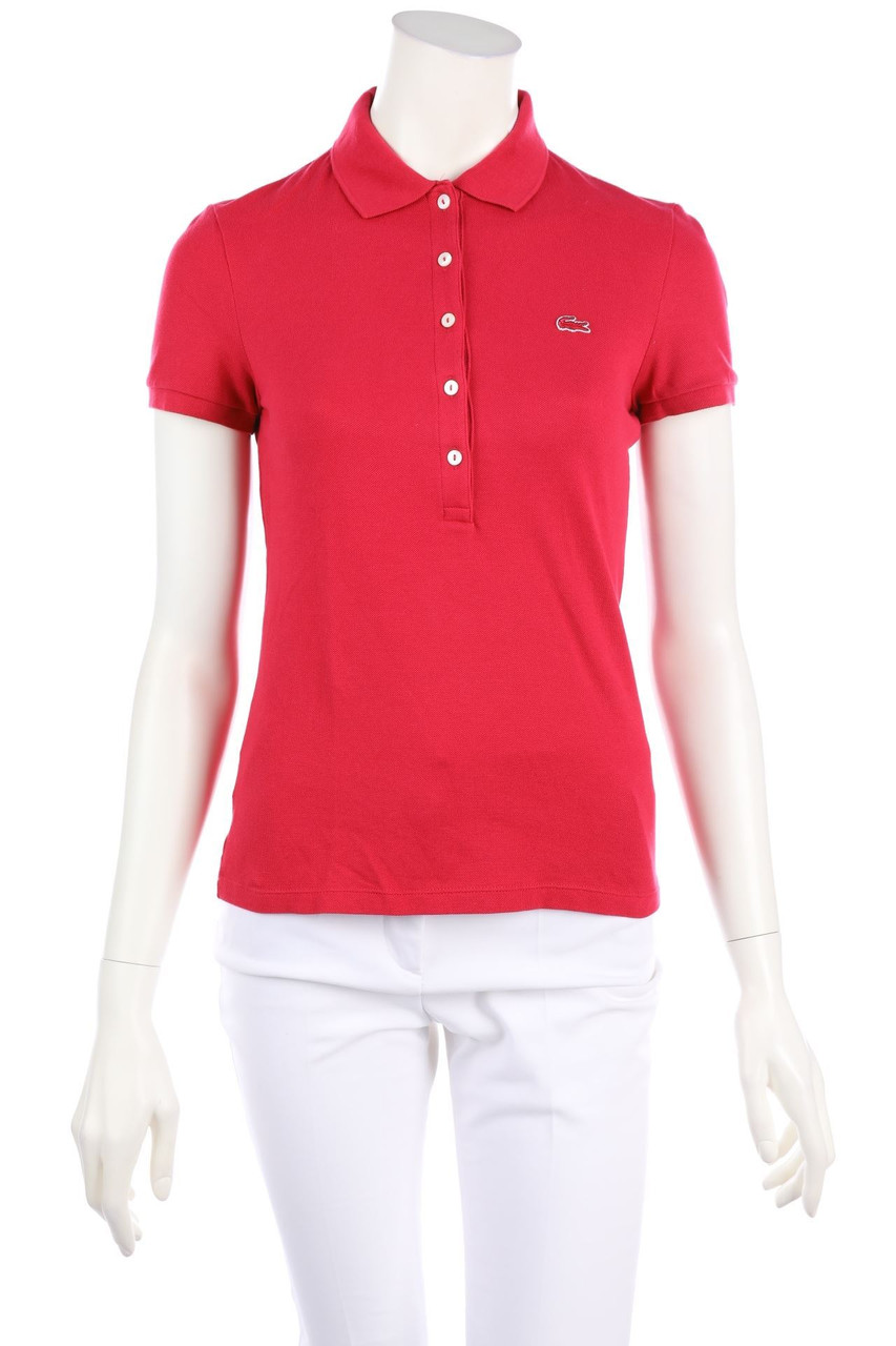 LACOSTE - Polo-Shirt mit Logo-Stickerei - D 32
