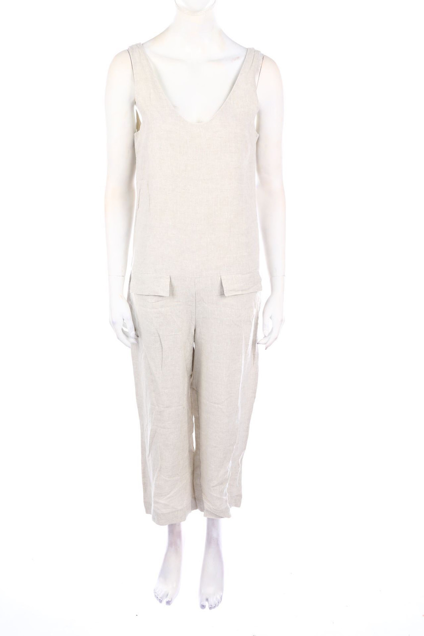 STEFANEL - Jumpsuit, Linen - D 38