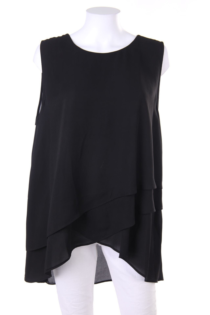 daniel rainn - Vokuhila-Blusentop mit Volants - L