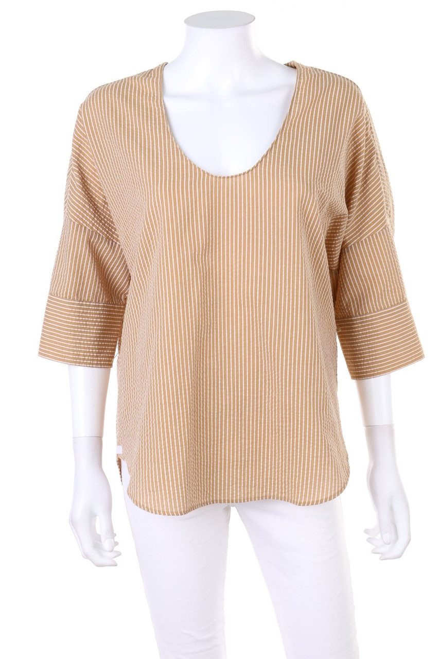 ADOLFO DOMINGUEZ - Bluse mit Streifen - D 40