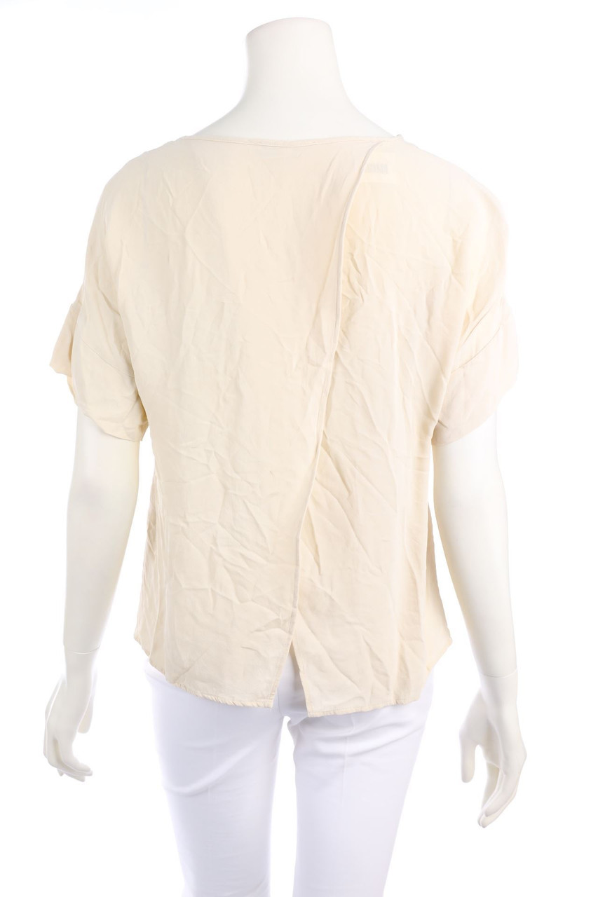 GERARD DAREL - Kurzarm-Bluse mit Cut-out - D 36