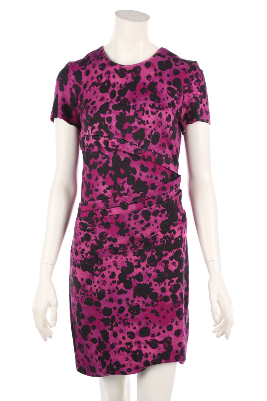 BLUGIRL Blumarine - Dress with Leo Print - D 38