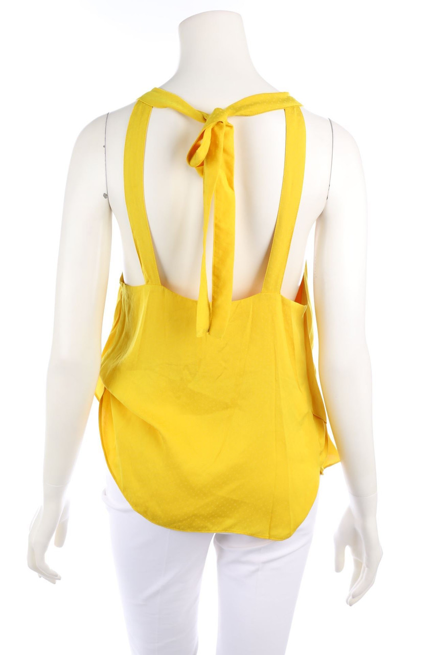 BCBG MAXAZRIA - Blouse Top, Layer Look with Cowl Neck - S