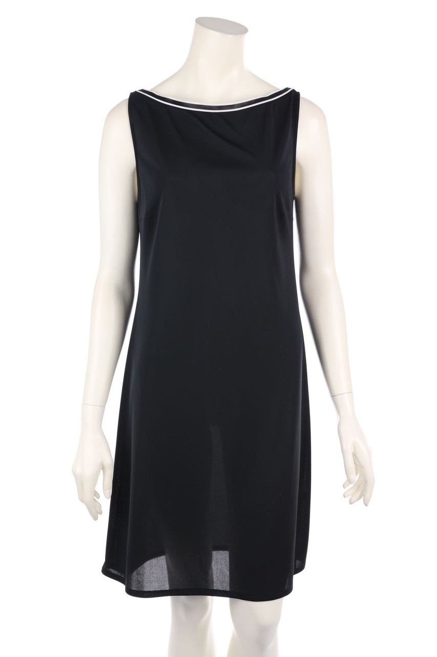 Les Copains BEACHWEAR - Jersey-Dress with Logo Plaque - M