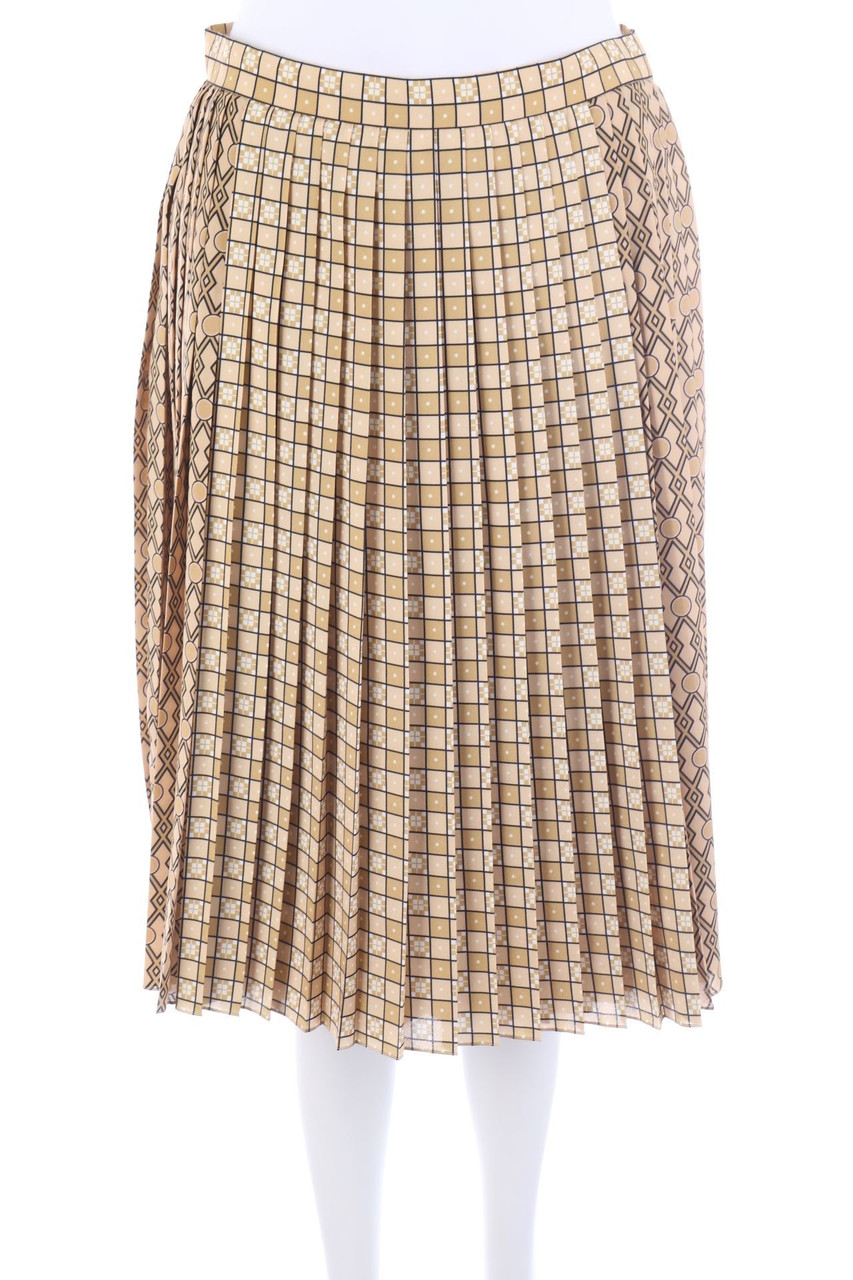 BURBERRY - Pleated-Skirt with Print - D 34