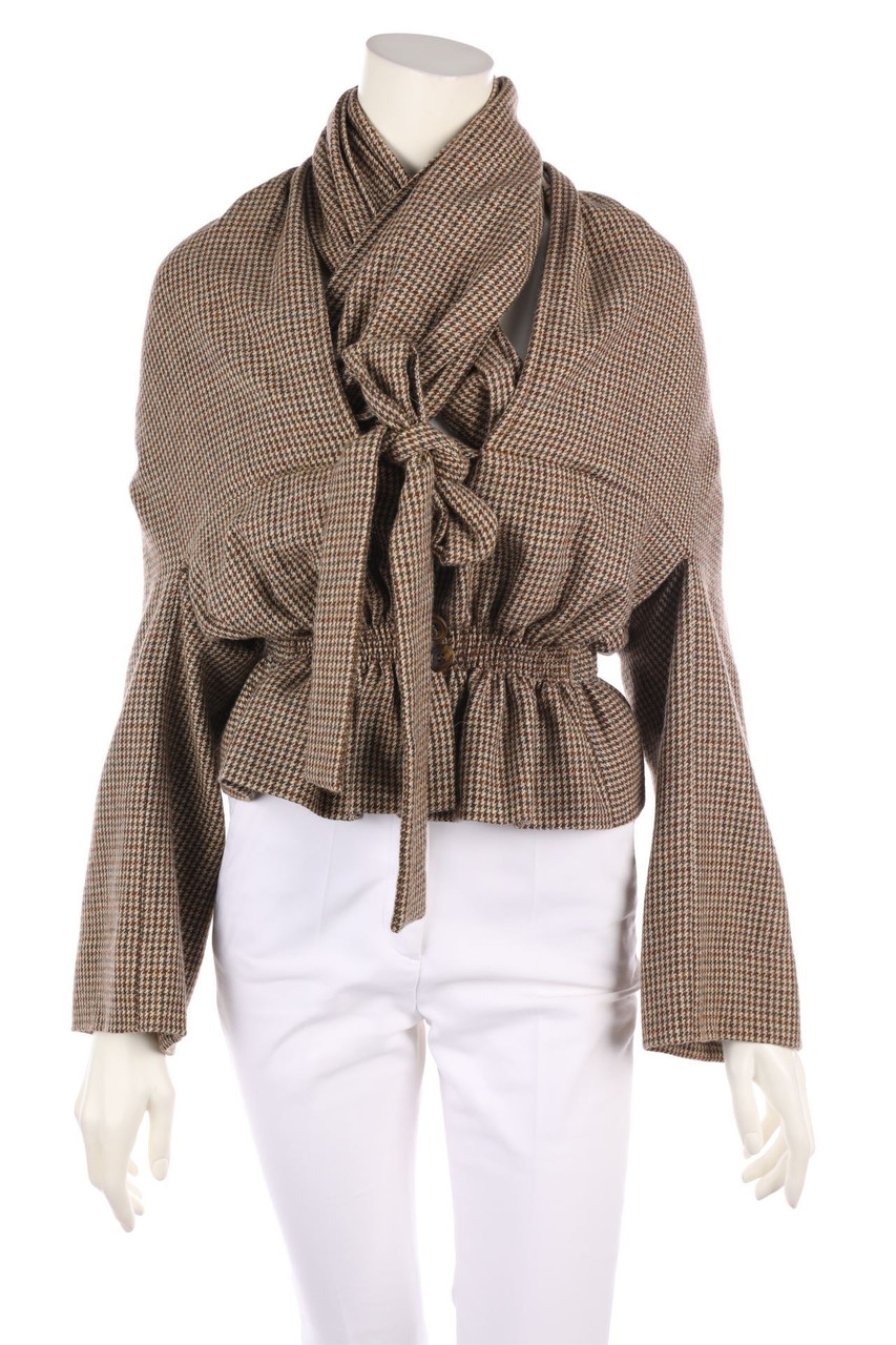 bernhard willhelm - Woll-Blazer mit Drapierung - M