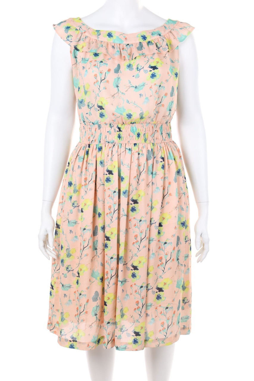 SIENNA - dress with Flower Print - D 44