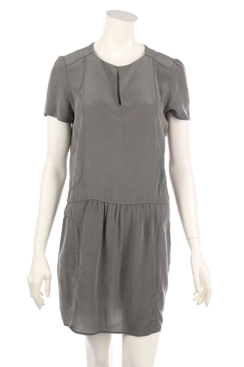 COMPTOIR DES COTONNIERS - Silk Dress with Ruffles - D 36