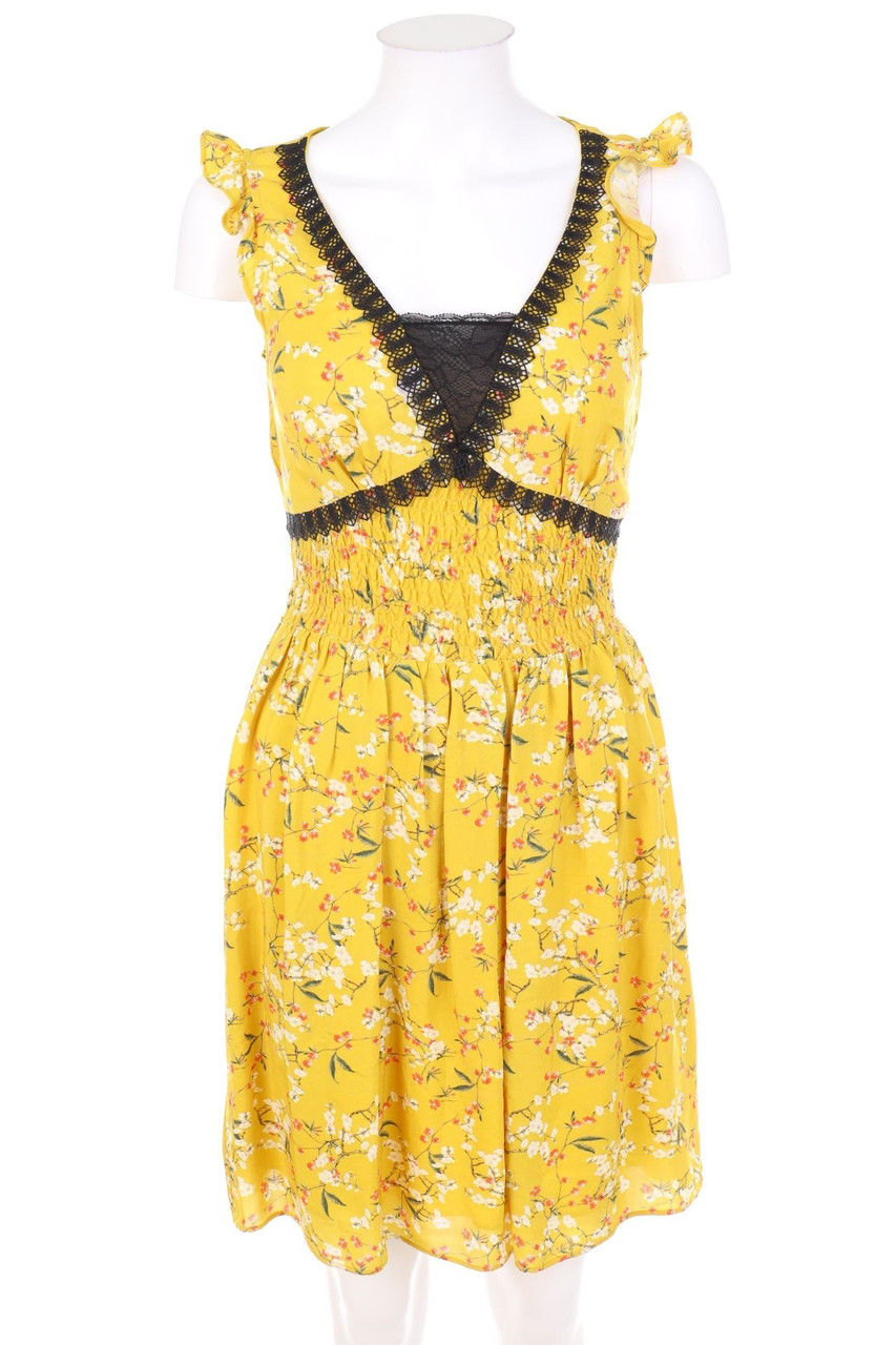 NAF NAF - Mini Dress with Flower Print - D 32