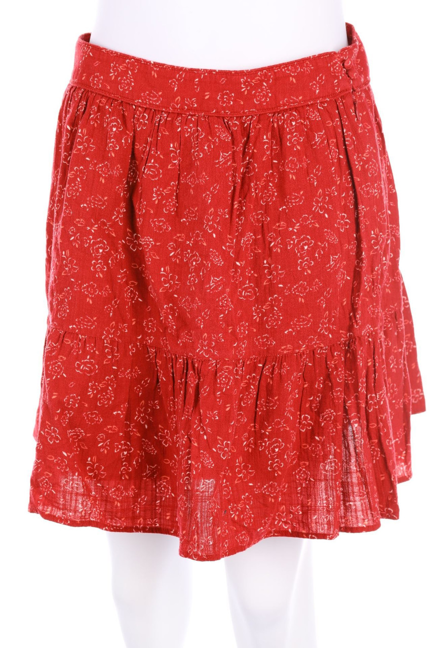 COMPTOIR DES COTONNIERS - Cotton Skirt with Ruffles - D 36