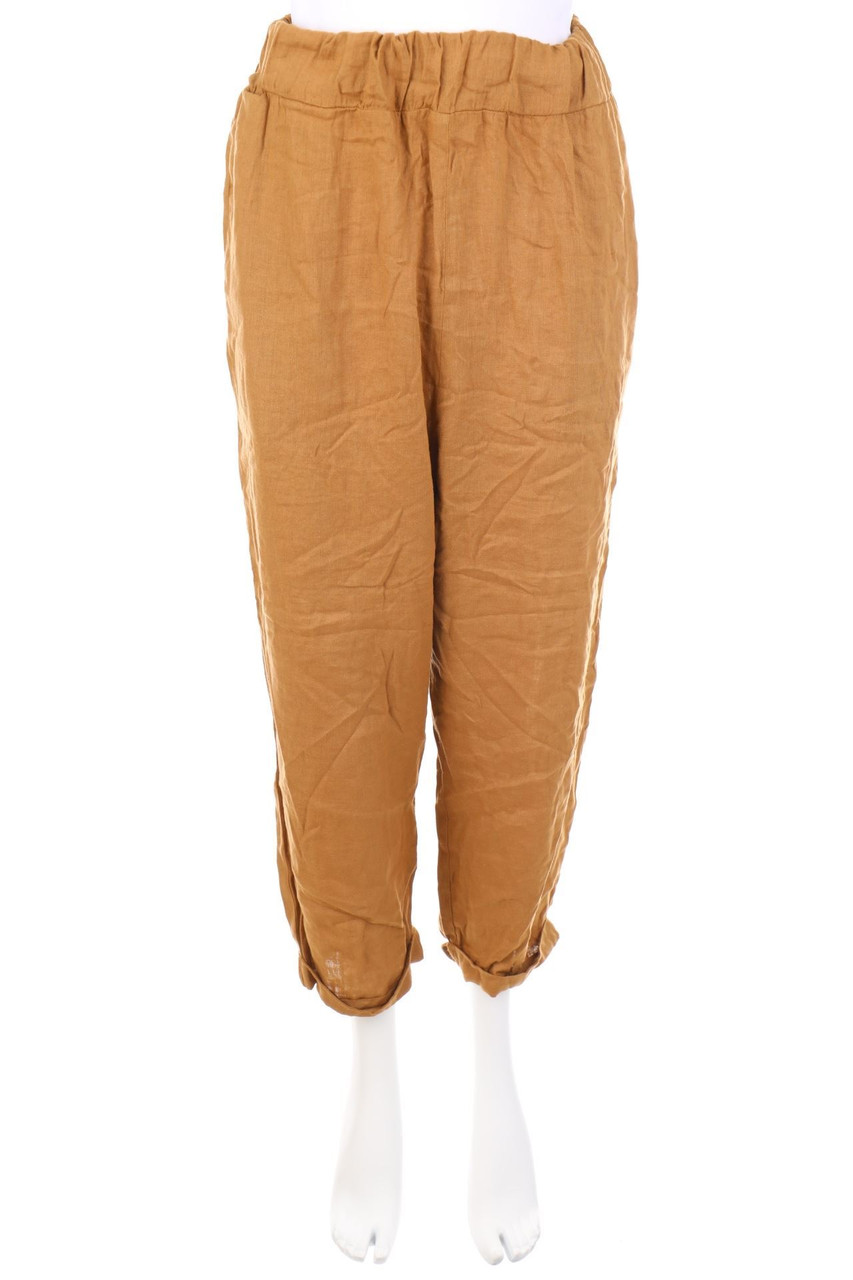 Alessia Santi - Jogger-Hose aus Leinen-Mix - D 42