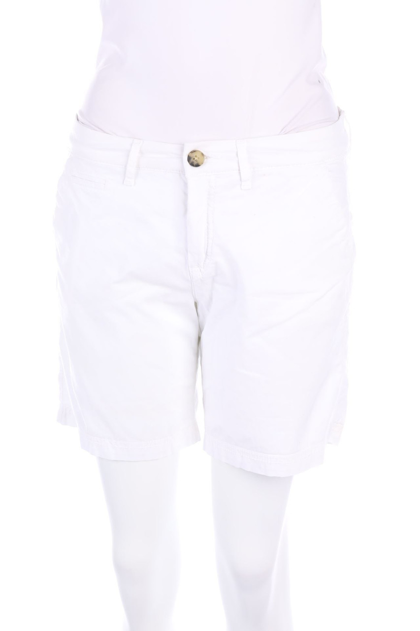 TOMMY HILFIGER - Bermuda Shorts with Logo Plaque - D 36