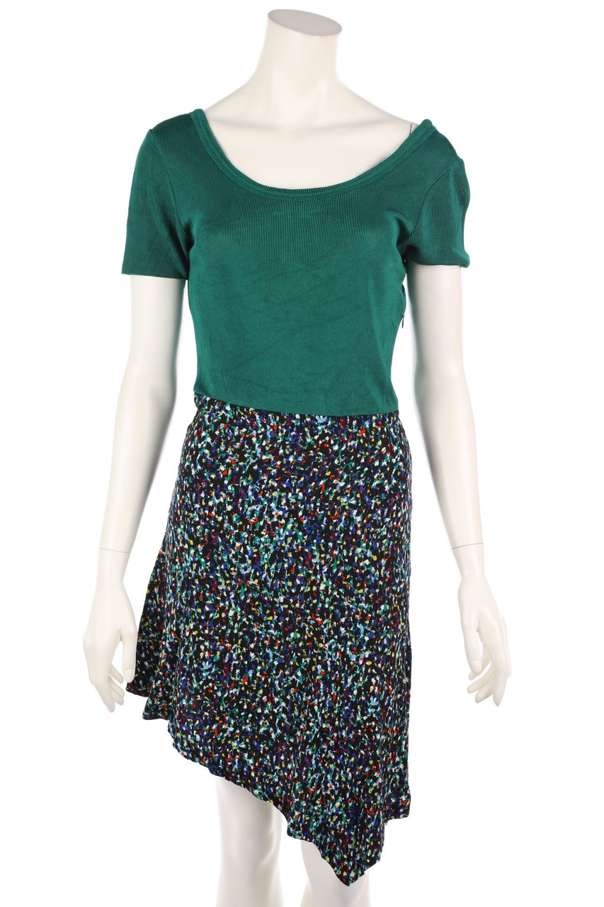 sandro - Dress, Viscose with Deep Back Cutout - D 34