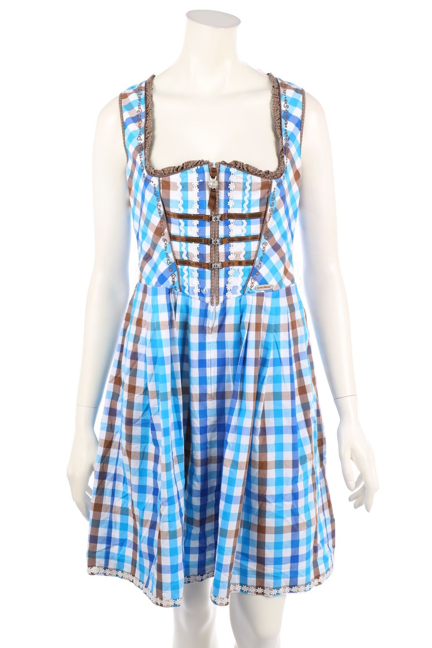 Spieth & Wensky - Dirndl Dress, Checked - D 38