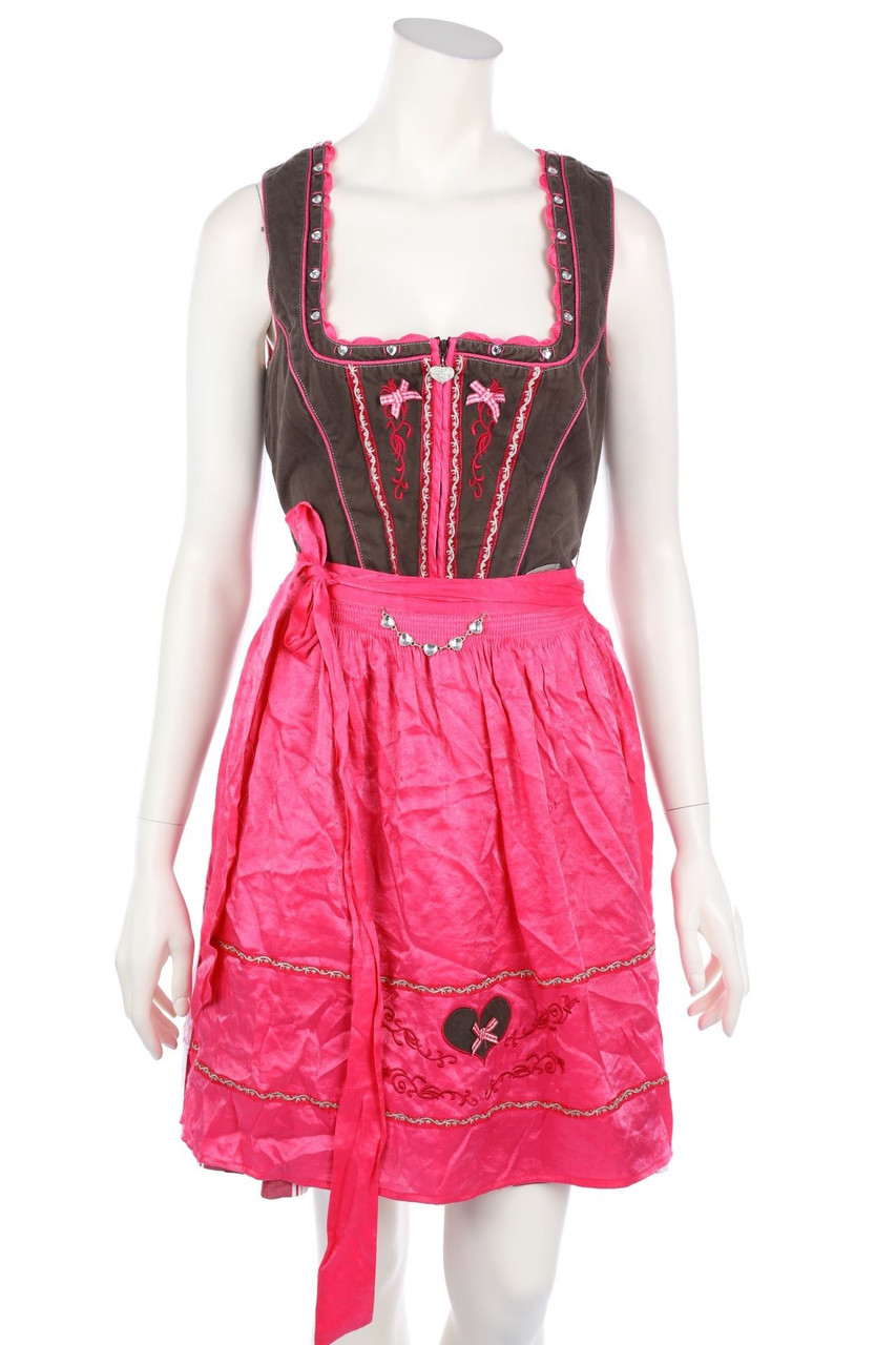 Spieth & Wensky - Dirndl Dress with Jewelry Stones - D 38