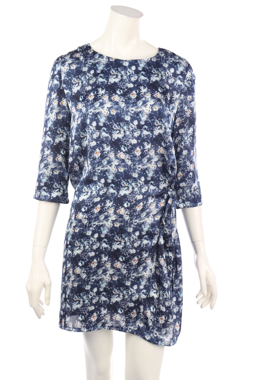 suncoo - Satin Dress with Print to tie - D 36