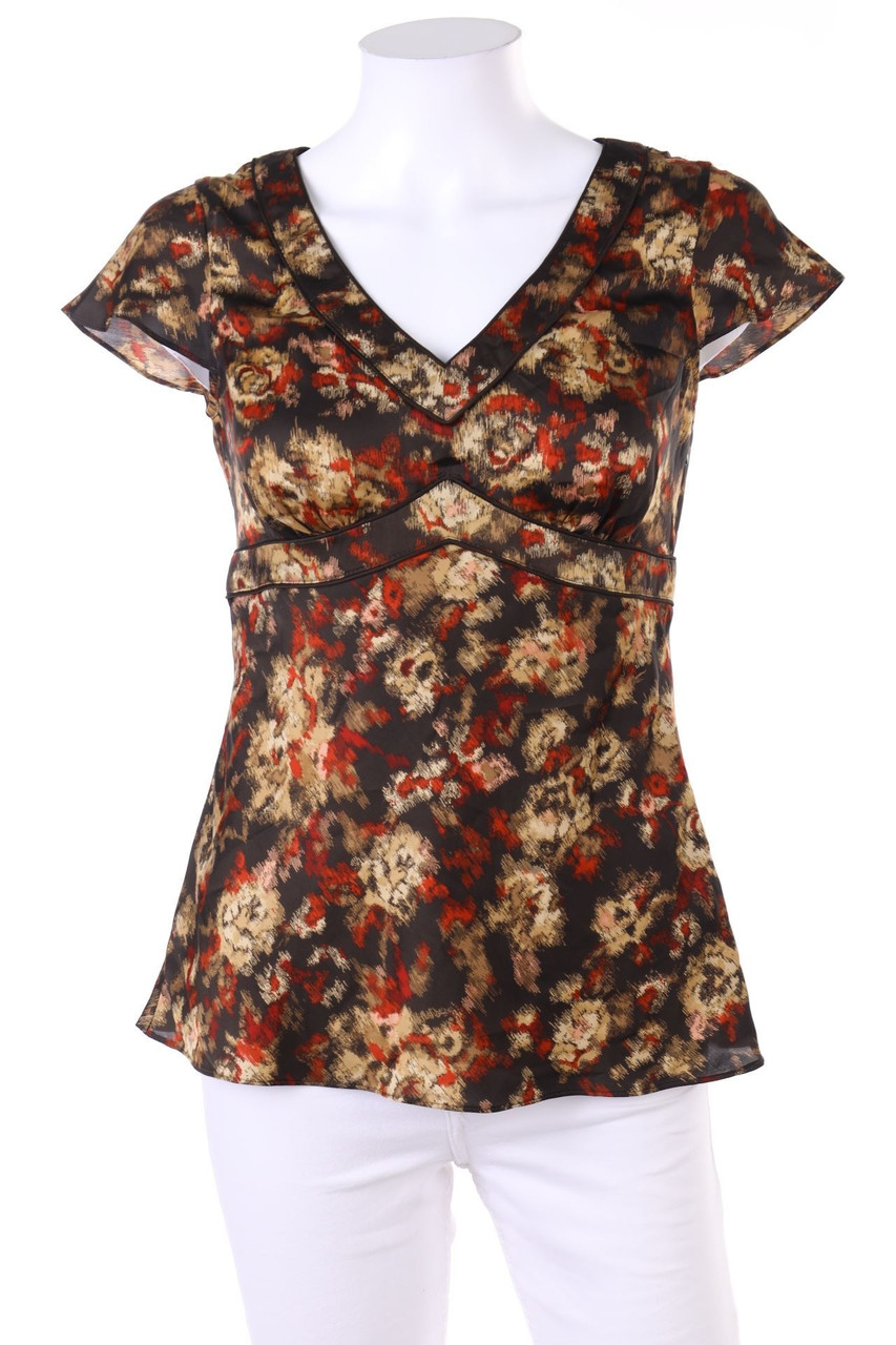 Ann Taylor LOFT - Shortsleeve Blouse with Print - D 32