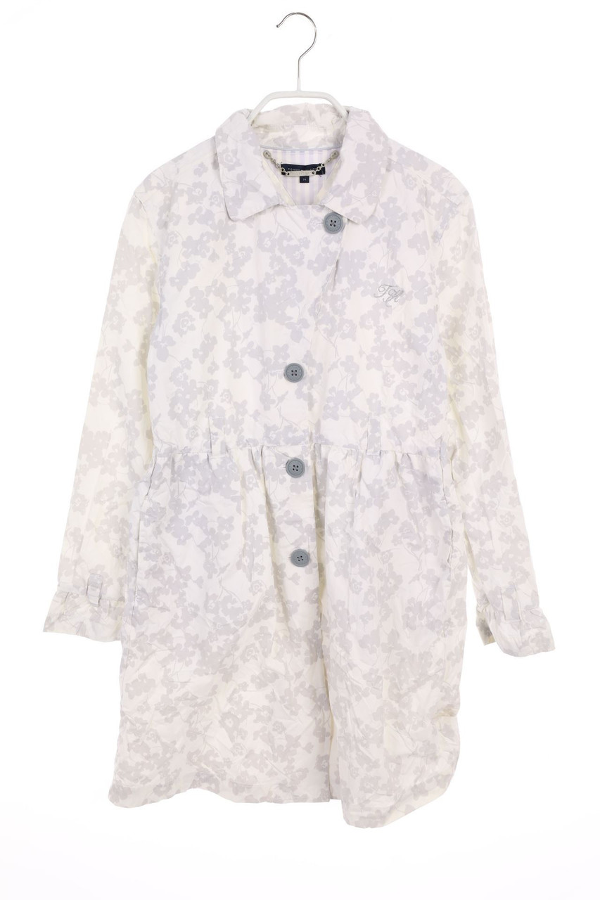 TOMMY HILFIGER - coat, Trenchcoat Style with Flower Print - 164