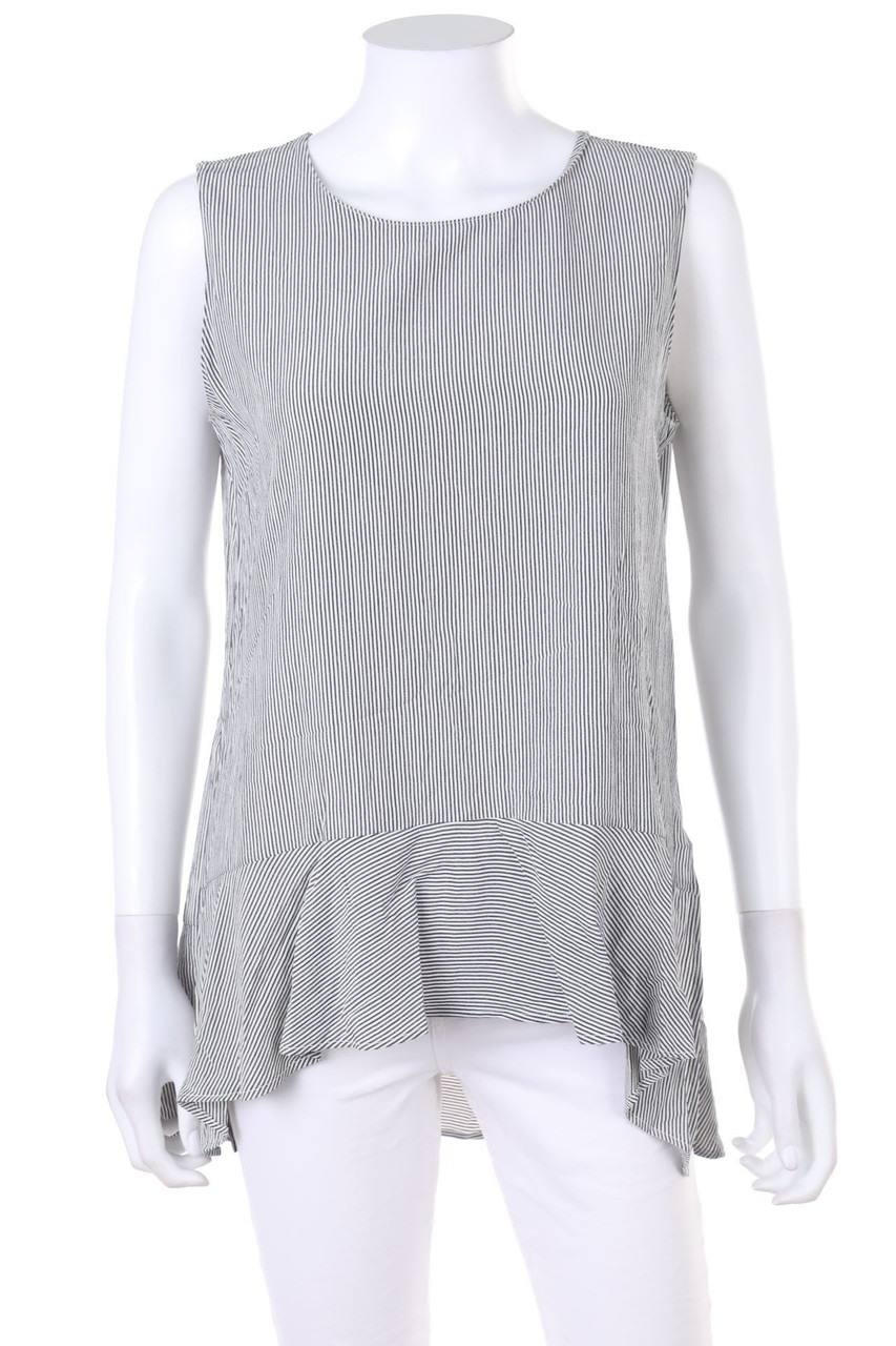 someday. - Vokuhila-Top mit Streifen - D 38