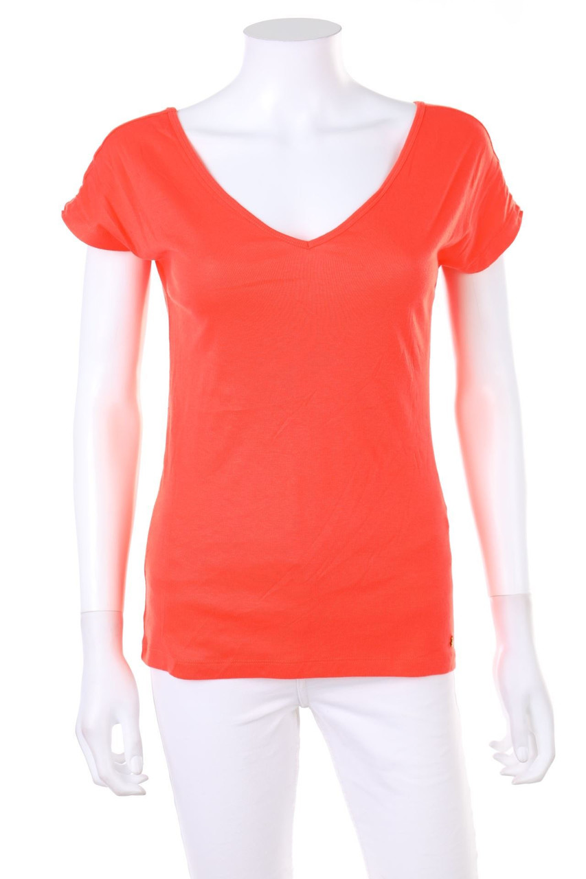 des petits hauts - Shortsleeve-Shirt with Deep Back Cutout - D 34-36