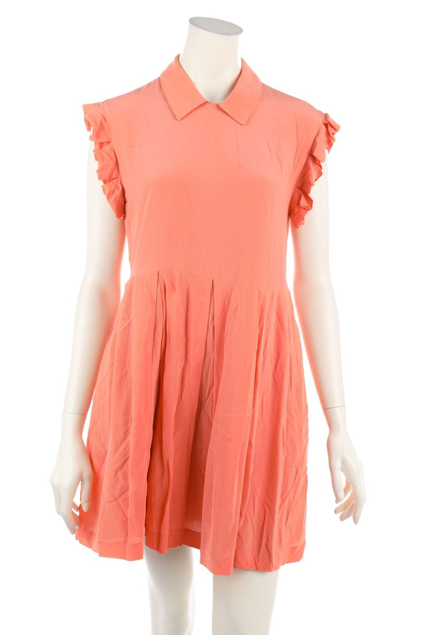 PAUL&JOE SISTER - Silk Dress with Peter Pan Collar - D 38