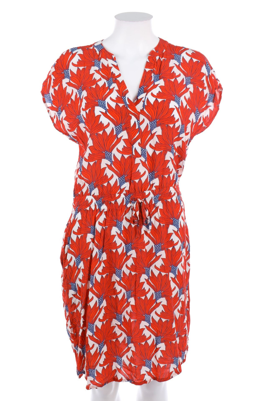 Peter Hahn - dress with Flower Print - D 38