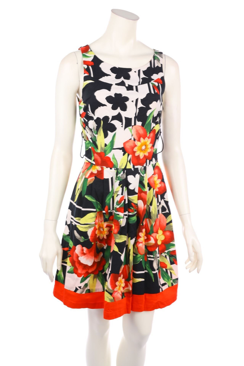 RINASCIMENTO - Dress with Flower Print - S