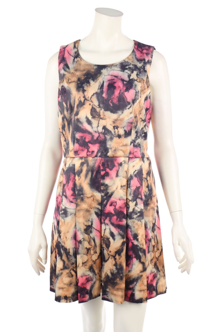 PATRIZIA LUCA - Cocktail Dress with Flower Print - L