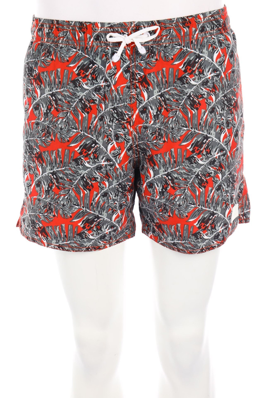 EA7 EMPORIO ARMANI - Schwimm-Shorts mit Tropical Print - 48