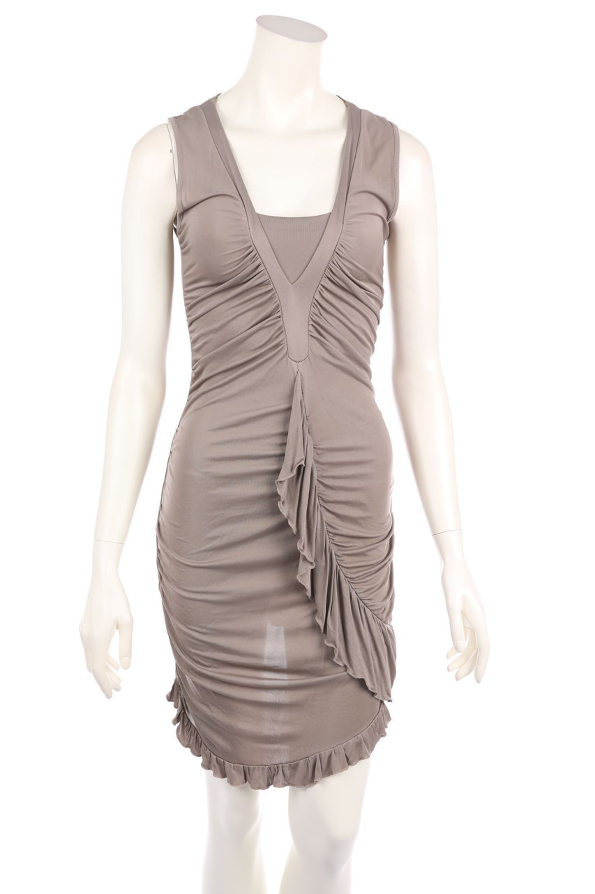 CRISTINA GAVIOLI - Dress with Ruffles - D 36