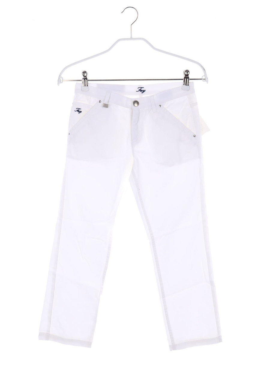 Fay - pants with Logo-Stitching - 128