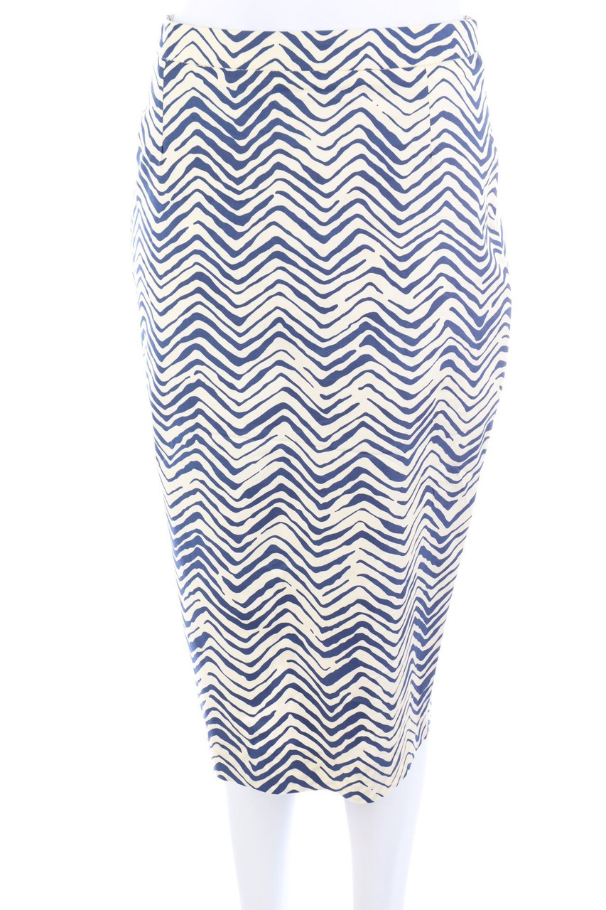 CHLOÉ STORA - Pencil Skirt with Print - D 36