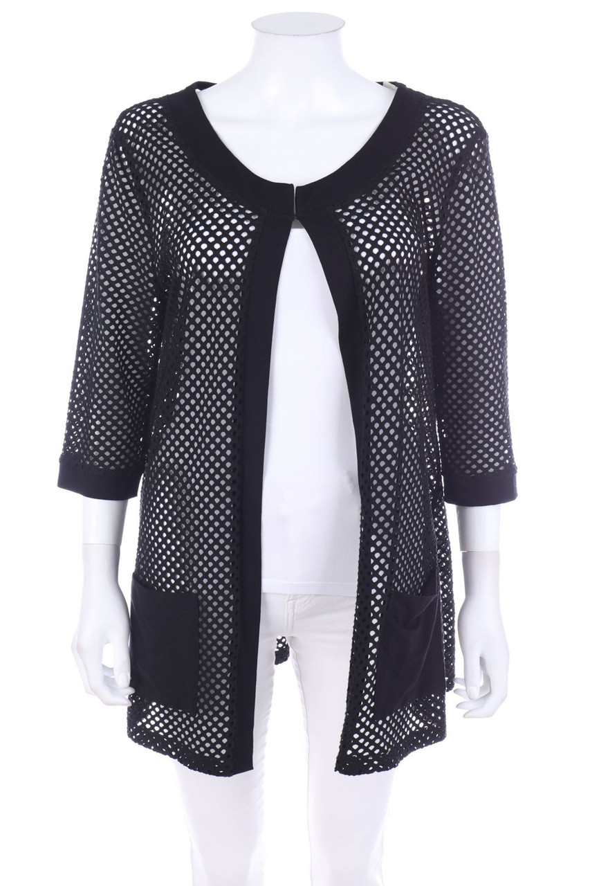 Peter Hahn - Cardigan mit aufgesetzten Taschen - D 44