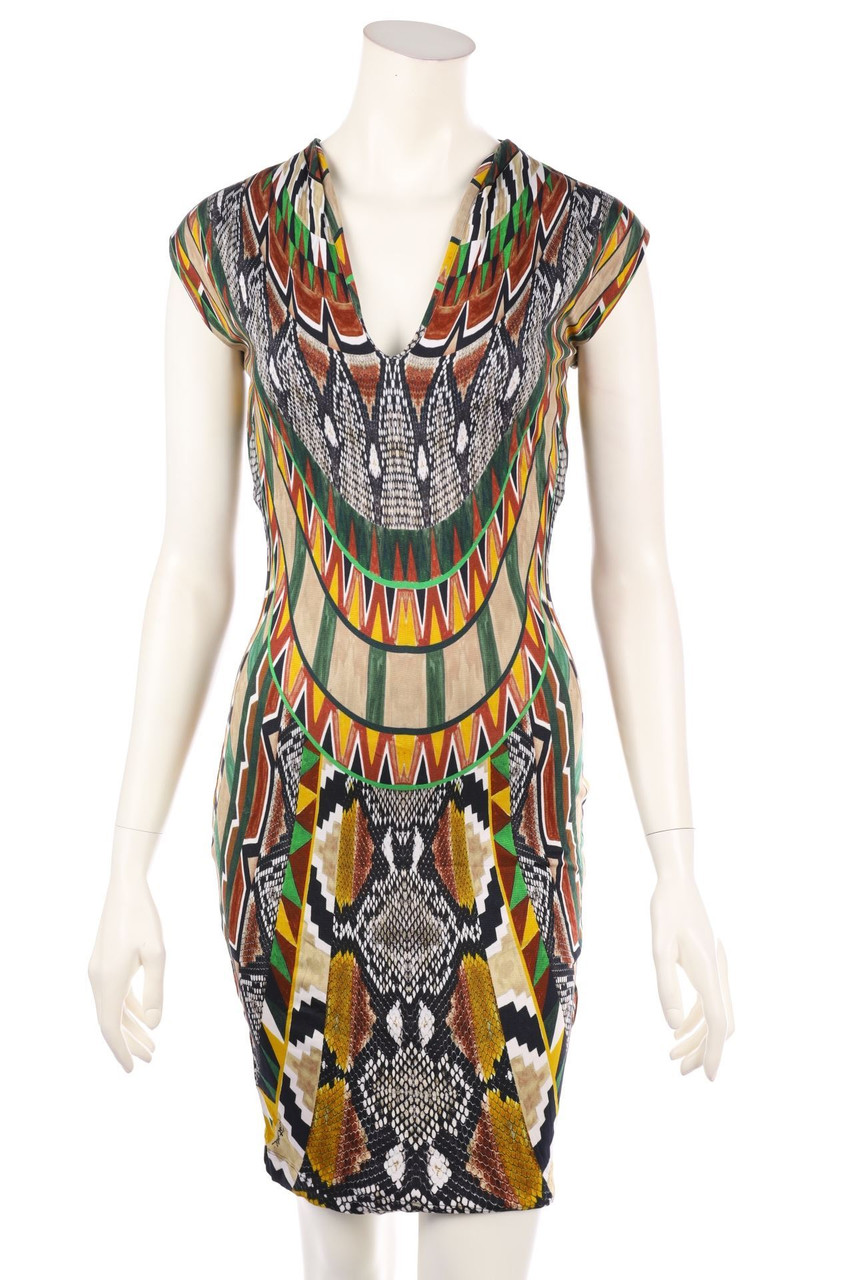 Just cavalli - Dress with Ethno Print - D 34