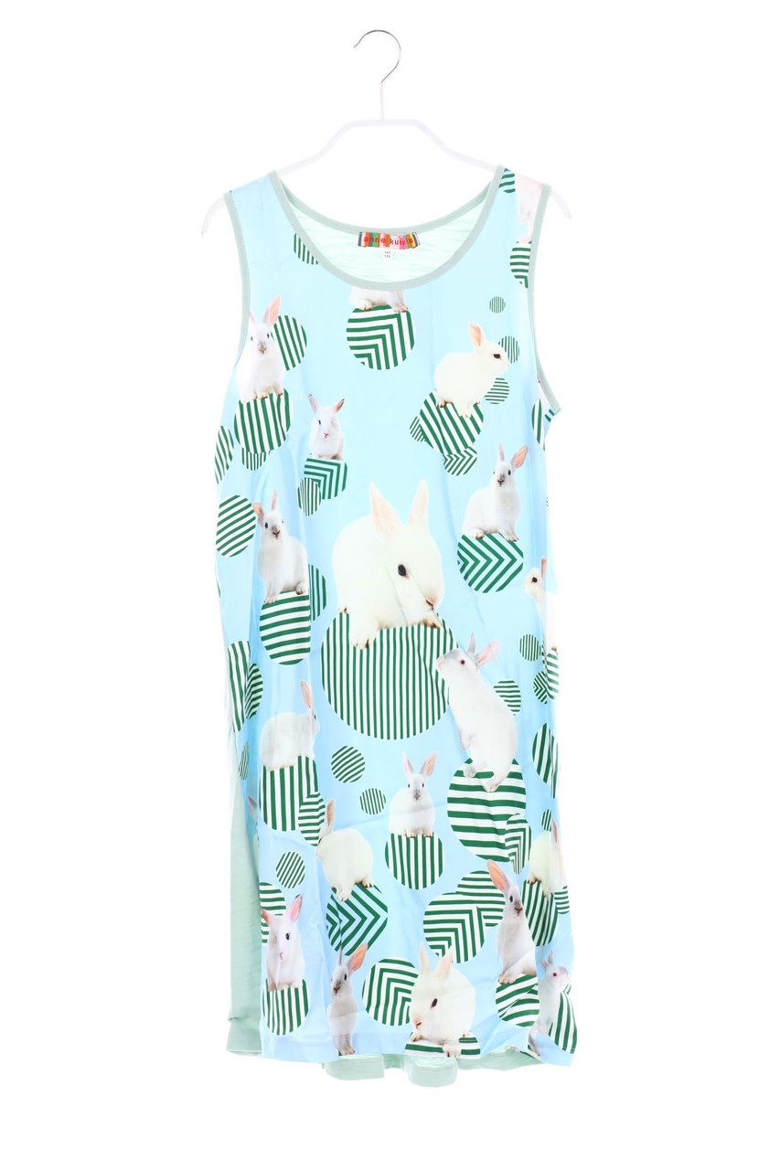 ANNE KURRIS - Seiden-Kleid mit Print - 176