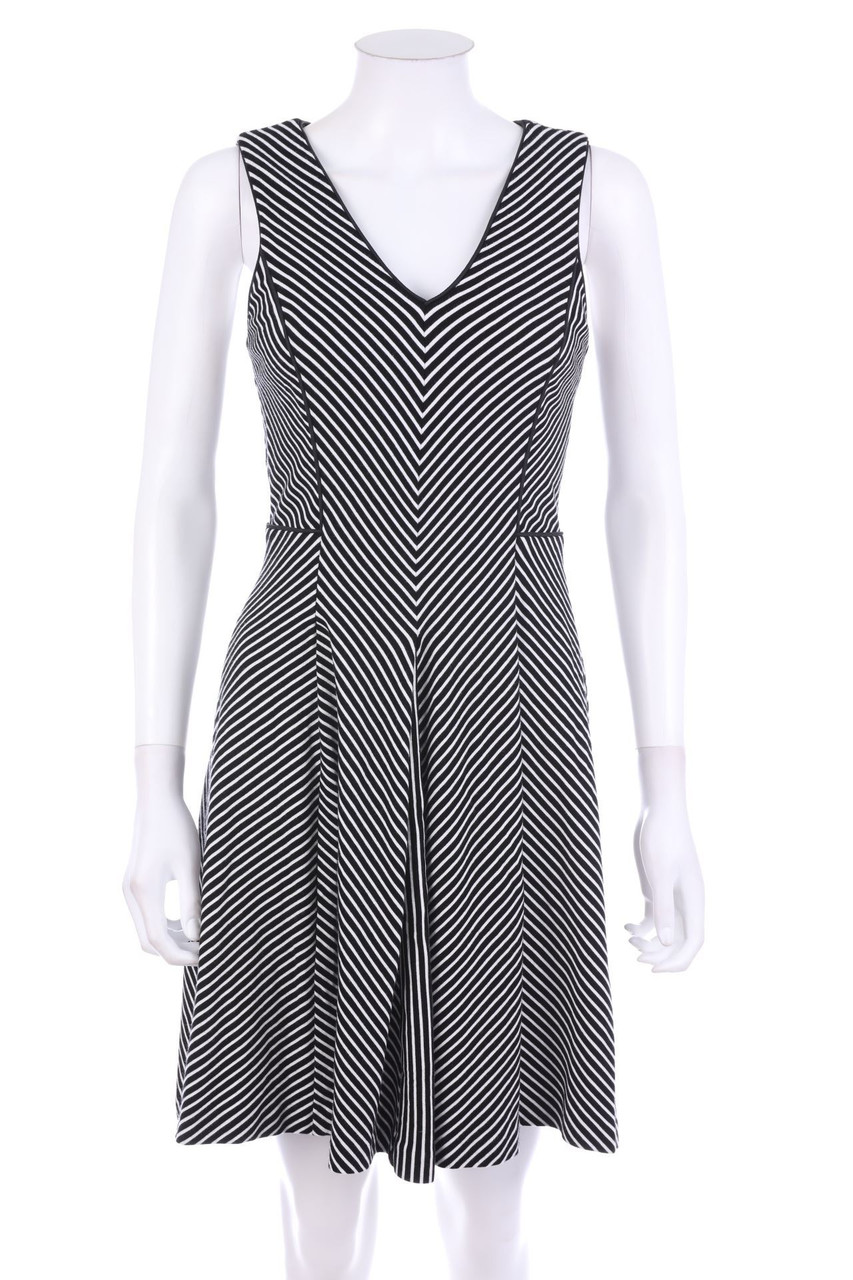 BANANA REPUBLIC - Jersey-Dress with Stripes - D 36