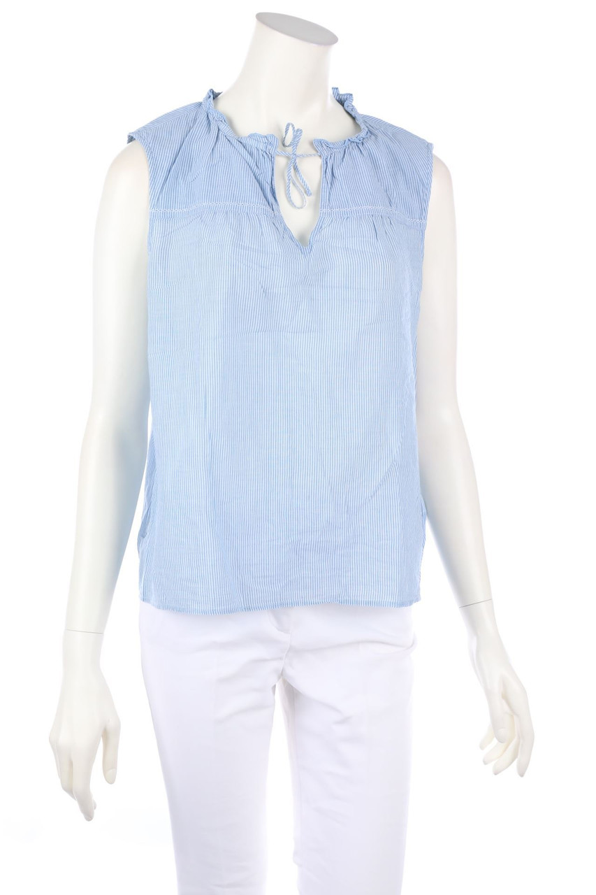 Marc O´Polo - Streifen-Blusentop mit Rüschen - D 40