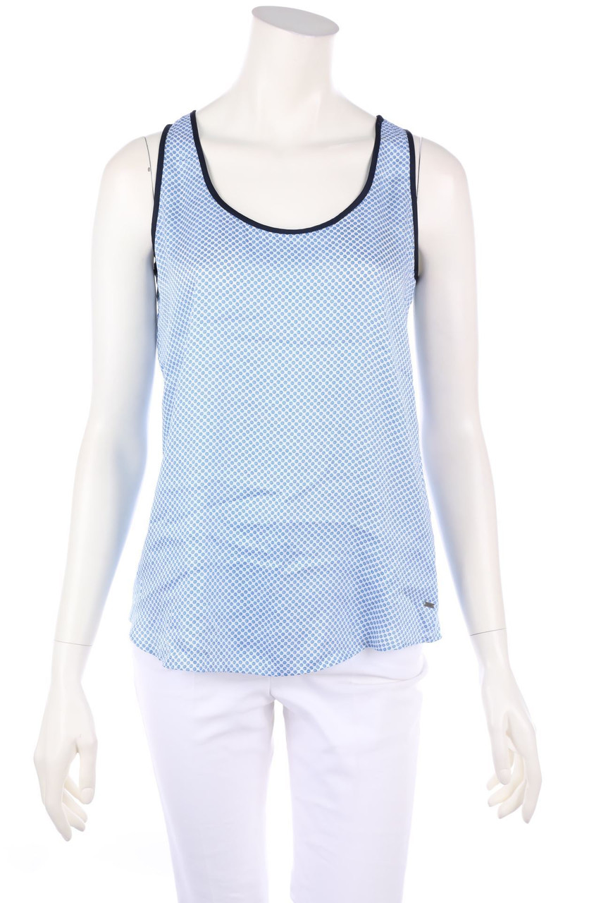 TOMMY HILFIGER - Oversize-Blouse Top with Dots - XS