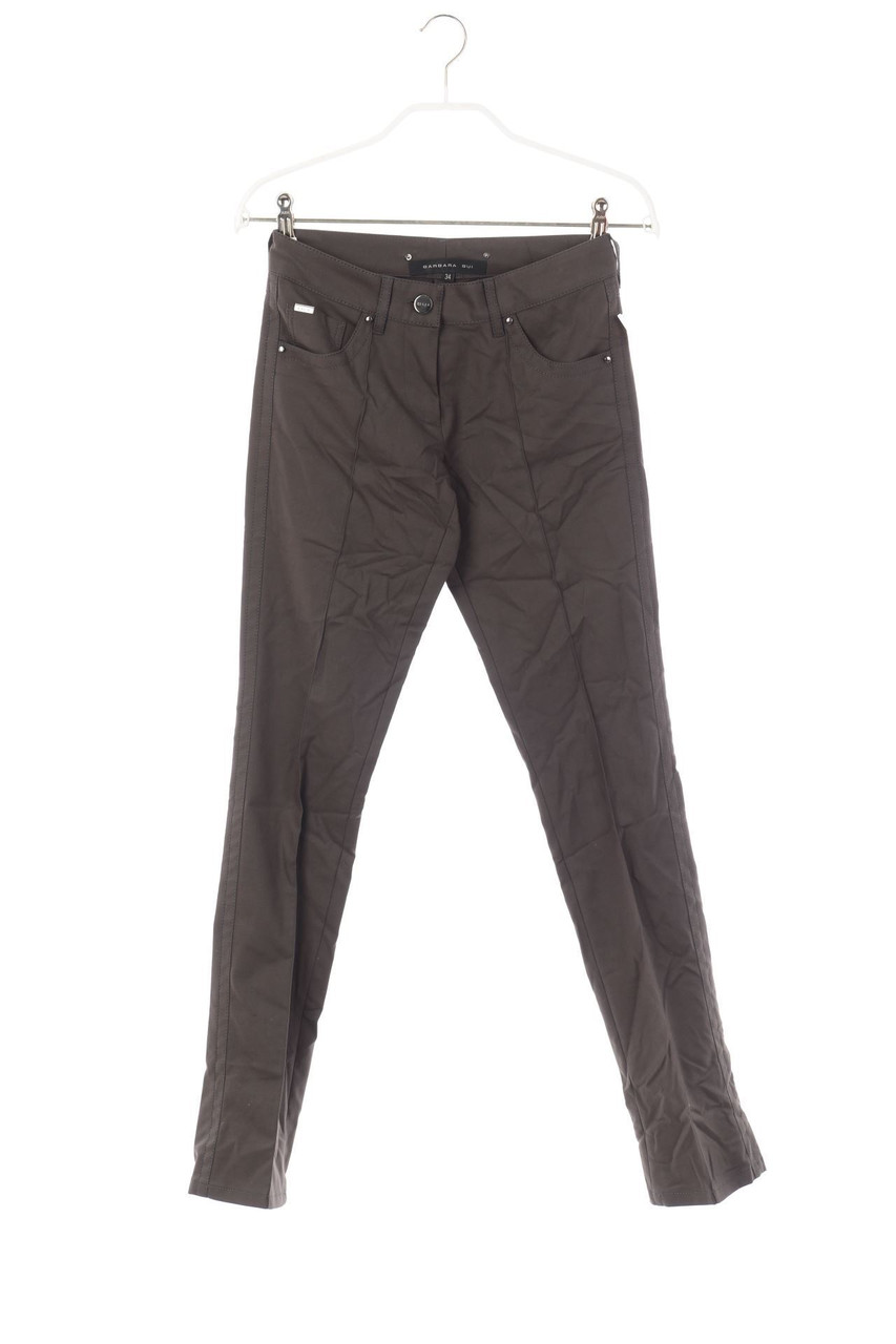 BARBARA BUI - Skinny-Hose mit Logo-Plakette - D 32