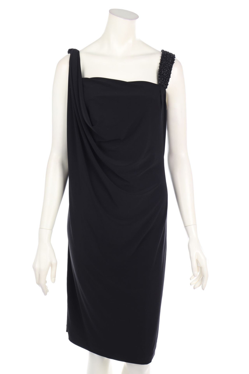 BISOU BISOU - Cocktail Dress with Asymmetrical Cut - D 38