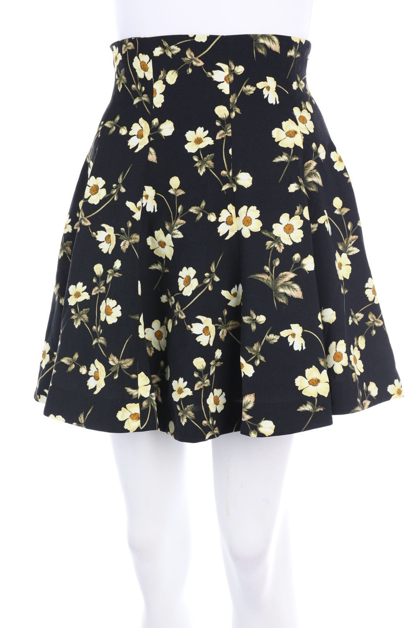 snidel - High Waist-Skirt with Flower Print - XS