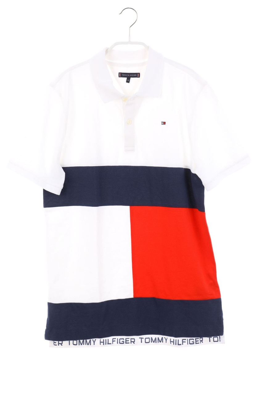 TOMMY HILFIGER - polo shirt with Logo-Stitching - 176