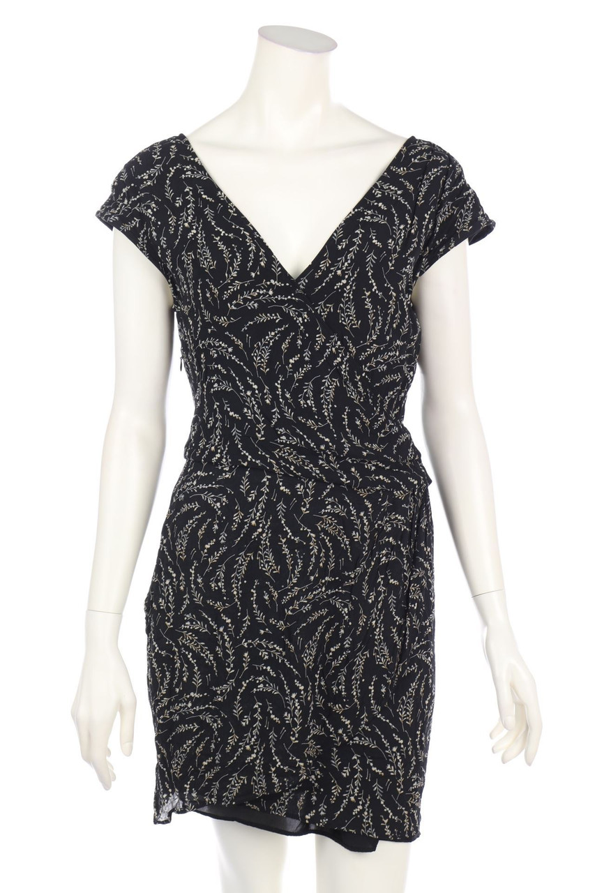 IKKS WOMEN - Mini Dress with floral print - D 38