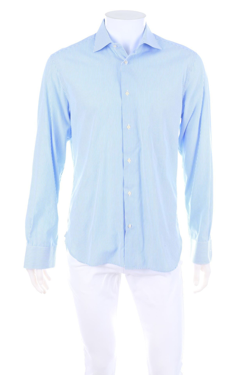 BOGGI Milano - gestreiftes Hemd - 41