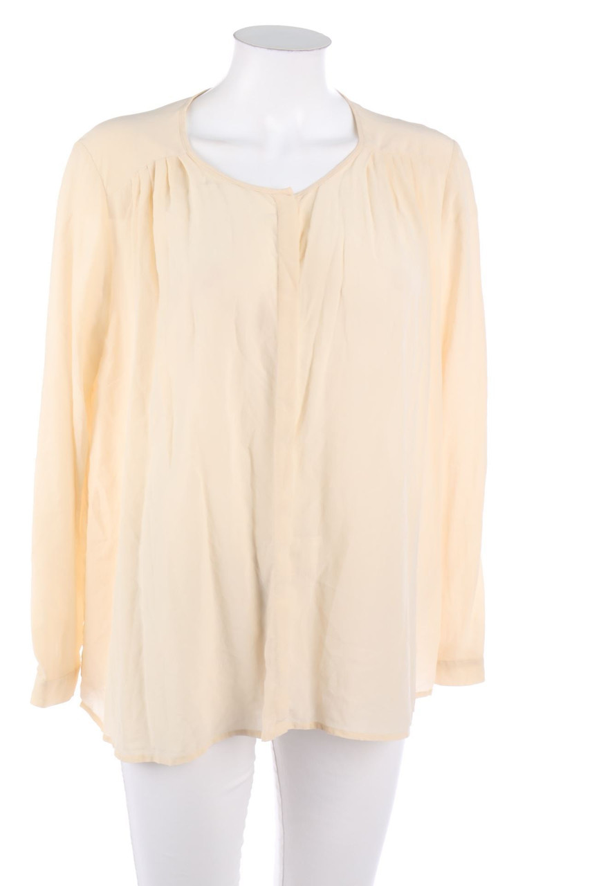 des petits hauts - Silk Blouse, Pleated - D 36