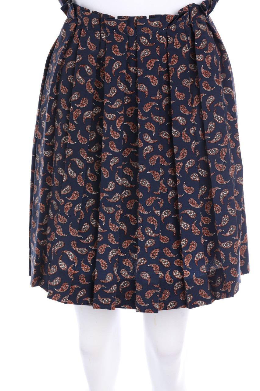 SILVIAN HEACH - Pleated Mini-Skirt with Paisley Print - XXS