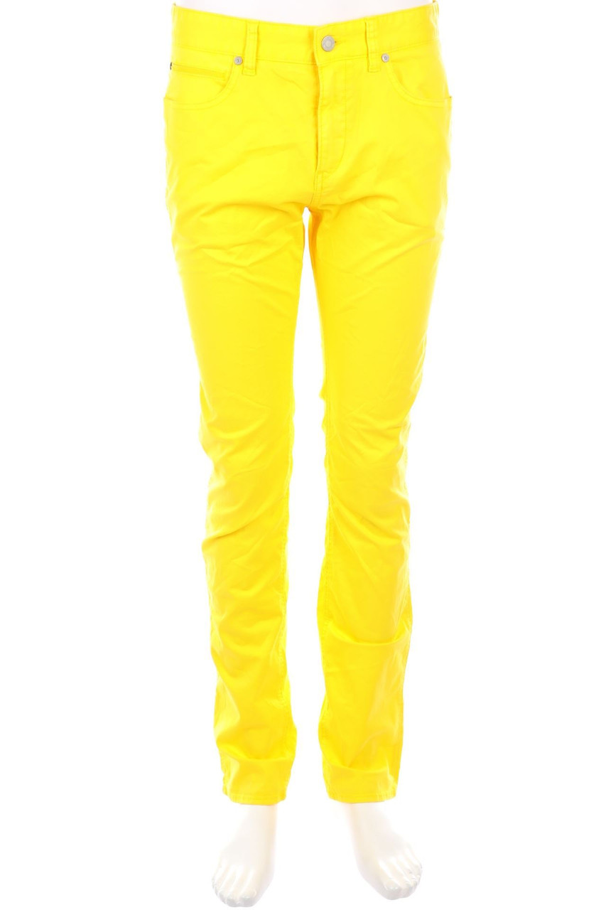 BOSS HUGO BOSS - Hose aus Baumwoll-Mix mit Logo-Patch - W33